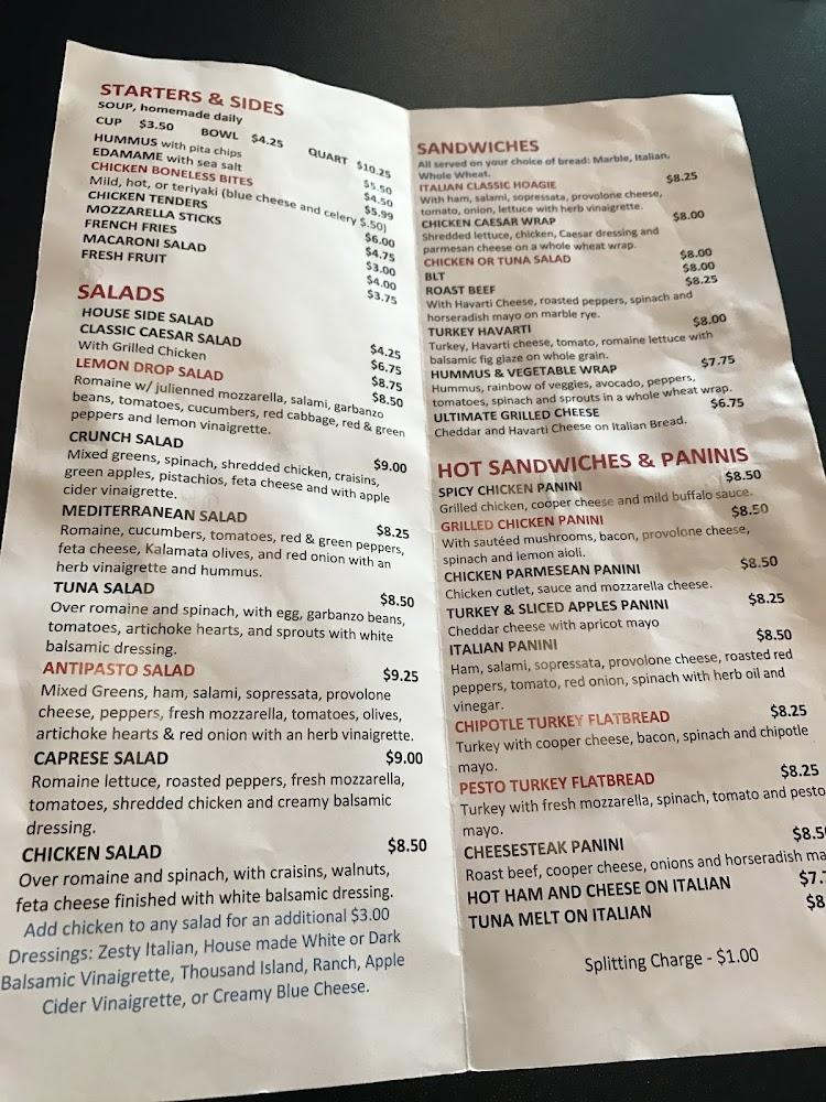 Lemon Drop Cafe Menu image 3